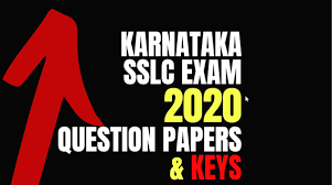 karnataka sslc exam 2020 question