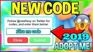 Adopt pets, design your home, try on something new, explore adoption island, and much more! Roblox Adopt Me All New Codes 2019 August Youtube
