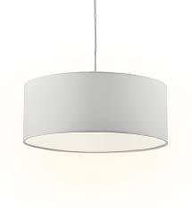 Amazon Com Modern Fabric Pendant Light 15 Classic 3 Light Drum Ceiling Chandelier White Drum Shade Round Frosted Acrylic Diffuser Lamps For Living Room Home Improvement