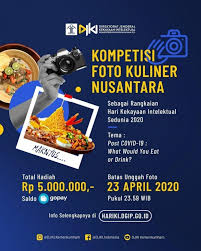 Gambar poster makanan ikan bergizi. Jelang Hari Kekayaan Intelektual Sedunia 2020 Djki Gelar Kompetisi Foto Kuliner Nusantara Ip Talks From Home