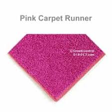 pink carpet runner by crowd control direct