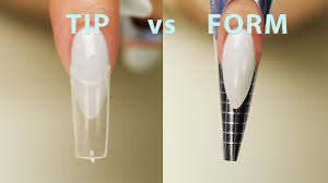 nail tips vs nail forms the ultimate