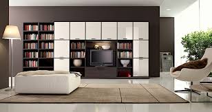 10 contemporary living room bookshelves