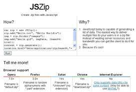 jszip creates zip files with
