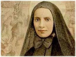 What is this message about? Kenali Santo Sta Fransiska Xaveria Cabrini