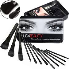 huda beauty makeup brush set 12 pieces