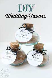 diy wedding favors for homemade nuptial