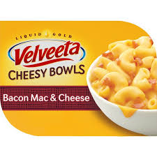 This version of mac and cheese is inspired by the staff meals at bistro d'à côté, a restaurant where i interned in paris. Velveeta Cheesy Bowls Bacon Mac Cheese With Smoky Cheese Sauce Microwavable Meal 9 Oz Instacart