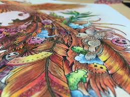 Animorphia by kerby rosanes colouring book flipthrough. Phoenix Finished Animorphia By Kerby Rosanes Album On Imgur