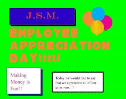 Make An Employee Appreciation Day Poster Work Place Poster Ideas