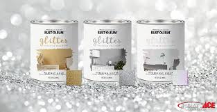 Glitter Paint Is The Newest Home Decor