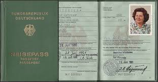 Green passport is a fresh way for businesses to connect with customers interested in getting there green. Federal Republic Of Germany Passport Pre European Community 1981 1986 1991 Green With Medical Card