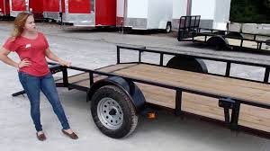 Big tex trailer world has more options than anyone, so find a. Utility Trailer 6 4 X12 Reinforced Dovetail Gate Mower Sle Equipment