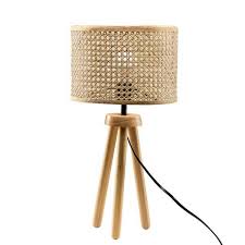 Solid Wood Natural Indoor Table Lamp