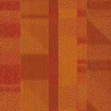 shaw impact carpet tile orange 24 x 24
