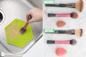how to clean makeup brushes and how