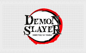 demon slayer logo and the demon slayer