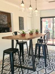 Wood Dining Table With Reclaimed Wood
