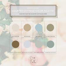Country Cottage Paint Palette Sherwin