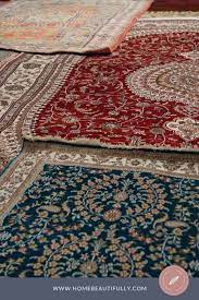 how to clean a silk carpet or rug