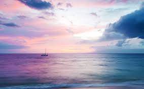 Pink Clouds The Ocean - 3840x2400 ...