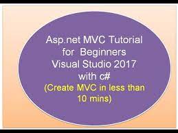 asp net mvc tutorial for beginners