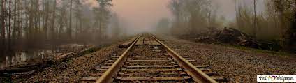 Rail tracks in the fog HD wallpaper ...
