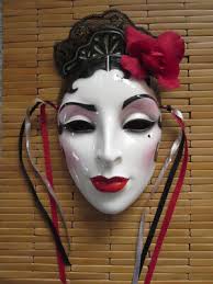 Clay Art Ceramic Face Wall Mask Art