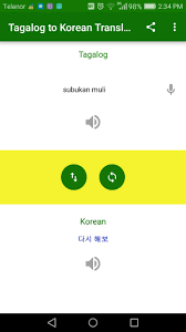 Most linguists, however, argue that this is not. Tagalog To Korean Translation For Android Apk Download