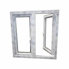 hinged rectangular upvc windows frame