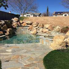 Landscape Patio Flagstone Silver Quartzite 2000 Lbs