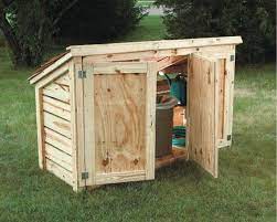 Easy Tool Shed Plans Firewood Shed