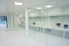 All Glass Systems Octanorm Cleanroom