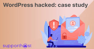 wordpress hacked case study supporthost