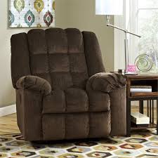 Ashley furniture recliner leather sofas, loveseats & chaises. Ashley Furniture Ludden Power Rocker Recliner In Cocoa 8110498