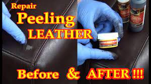 FIX CRACKING LEATHER - LEATHER REPAIR VIDEO ***** - YouTube