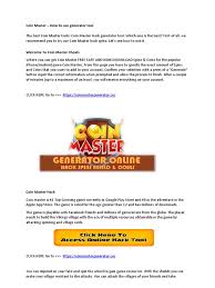 So today on our site i will discuss. How I Got 999 999 Free Coin Master Spins And Coins Coin Master Hack Apk Cheats Ios