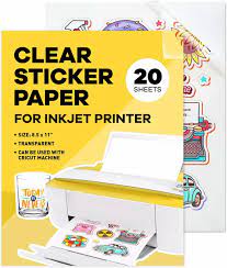 clear sticker paper b084drzprr