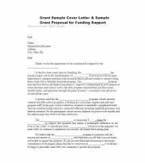 Sample Grant Application Cover Letter Cover Letter For Grant