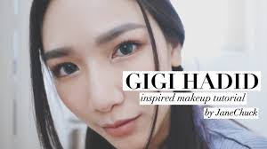 by jane chuck gigi hadid inspired makeup