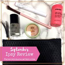september ipsy review from under a