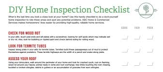 this diy home inspection checklist can