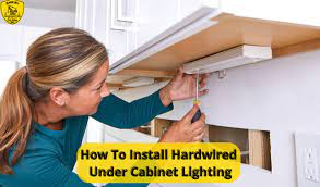 how to install hardwired under cabinet