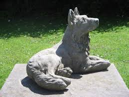 German Shepherd Dog Statue Dog Statue