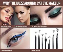 the cat eye makeup trend