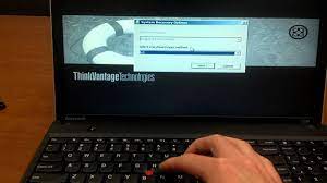 Anyone can reformat their own laptop easily. How To Restore A Lenovo Thinkpad To Factory Default Settings Youtube