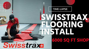 swisstrax interlocking floor tiles