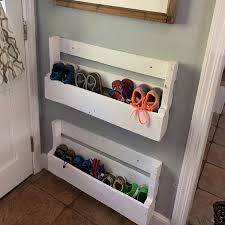 Wall Shoe Rack Entry Way Organizer Shoe