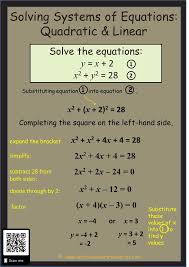 systems of equations solving