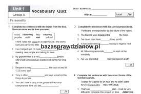 Focus 2 Angielski ćwiczenia Odpowiedzi - Matura Focus 2 Students Book A2+/B1 Sprawdziany i Odpowiedzi
